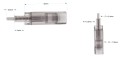 Dr Pen A7 - cartucce - ago per mesoterapia, microneedling
