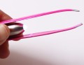 Pinzetta con LED - rosa