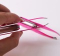 Pinzetta con LED - rosa