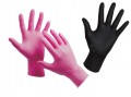 Guanti in nitrile e lattice, vari colori, senza polvere - 100pz.