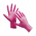 Guanti in nitrile e lattice, vari colori, senza polvere - 100pz.