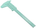 Calibro in plastica - misuratore millimetrico