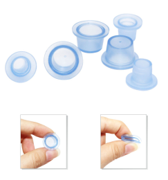 Coppette in silicone per pigmento, colorante - 25 pz.