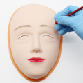 Viso 3D siliconico con base per esercitazioni