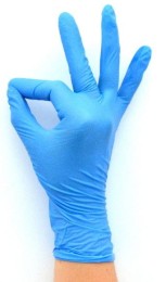 Guanti in nitrile con aloe, senza polvere - 10pz