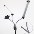 Lampada doppia LED per trucco, ciglia, tatuaggio, foto + treppiede