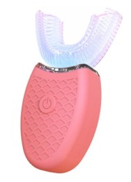 Spazzolino sonico per denti a forma di U, 360°