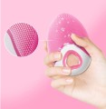 Spazzola esfoliante in silicone impermeabile - ricarica wireless NFC