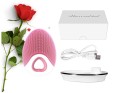 Spazzola esfoliante in silicone impermeabile - ricarica wireless NFC