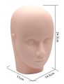 Testa 3D di alta qualità - silicone per esercitazioni