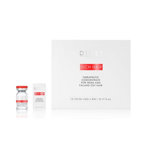 DIVES MED - Rich Hair 5ml - caduta capelli, calvizie, mesoterapia