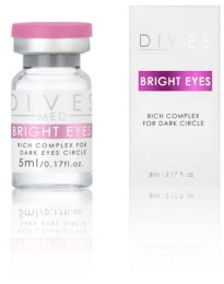 DIVES MED - Bright Eyes 5ml - Complesso riduttore lividi oculari, Mesoterapia
