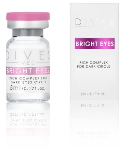 DIVES MED - Bright Eyes 5ml - Complesso riduttore lividi oculari, Mesoterapia