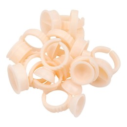 Anelli in silicone - MORBIDI - contenitori per pigmento - 25 pz.