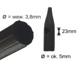 Punte per aghi di tipo J e T - mod6 - 10 pz.
