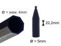 Punte per aghi di tipo J e T - mod7 - 10 pz.