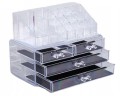 Supporto, organizer cosmetico per pigmenti, rossetti, pennelli, penne -O8
