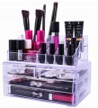 Supporto, organizer cosmetico per pigmenti, rossetti, pennelli, penne -O8