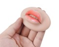 Labbra realistiche in silicone per esercitarsi