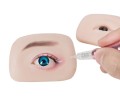 Occhi realistici in silicone 3D per esercitarsi - 2 pz.