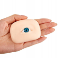 Occhi realistici in silicone 3D per esercitarsi - 2 pz.