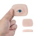 Occhi realistici in silicone 3D per esercitarsi - 2 pz.