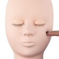 Testa 3D con palpebre intercambiabili - in silicone per esercitazioni