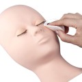 Testa 3D con palpebre intercambiabili - in silicone per esercitazioni