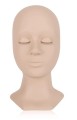 Testa 3D con palpebre intercambiabili - in silicone per esercitazioni