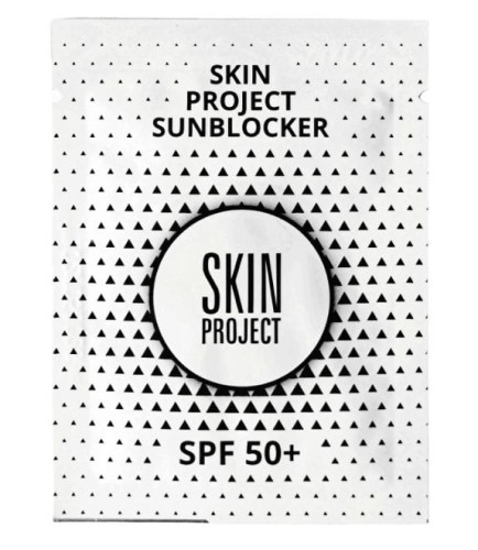 SunBlocker SPF 50+ - crema solare leggera, bustina da 3 ml