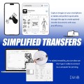 Stampante termica wireless MAST per trasferimento tatuaggi, A4, Bluetooth, USB - ZY007