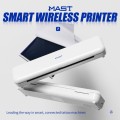 Stampante termica wireless MAST per trasferimento tatuaggi, A4, Bluetooth, USB - ZY007