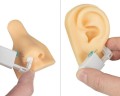 Naso e orecchie realistici in silicone per esercitarsi