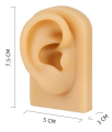 Naso e orecchie realistici in silicone per esercitarsi