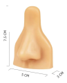 Naso e orecchie realistici in silicone per esercitarsi