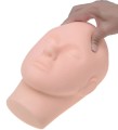 Testa 3D di alta qualità - silicone per esercitazioni