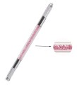 Penna bilaterale con zirconi per microblading - metodo a piuma