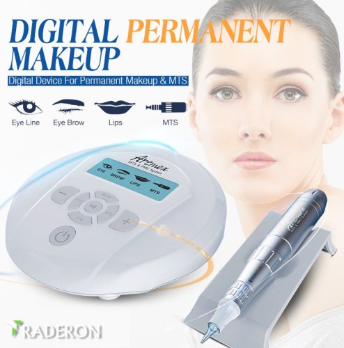 ARTMEX V6 + 10 cartucce + opzione set con pigmento Biomaser - DISPOSITIVO PER TRUCCO PERMANENTE E MESOTERAPIA