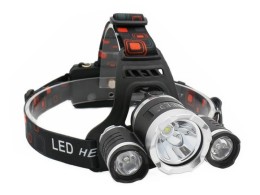 Lampada frontale LED - 3 diodi