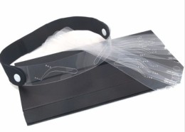 Set elegante di sagome per sopracciglia