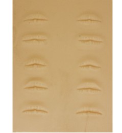 Pelle 3D labbra per esercitazioni di trucco