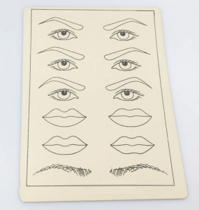 Apprendimento efficace del trucco permanente con materiali e pelle sintetica